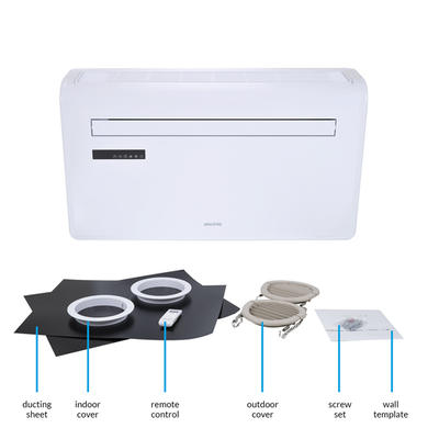 Refurbished electriQ iQool 10000 BTU Wall Mounted Smart Air Conditioner with Heat Pump - No Outdoor Unit Needed