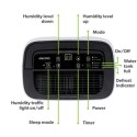 CD12P electriQ Essential 12L Quiet Low-Energy Dehumidifier