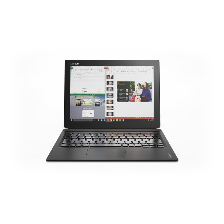 Refurbished Lenovo Miix 00-12ISK 80QL Core M5-6Y54 4GB 128GB 12 Inch Windows 10 Convertible Tablet in Black