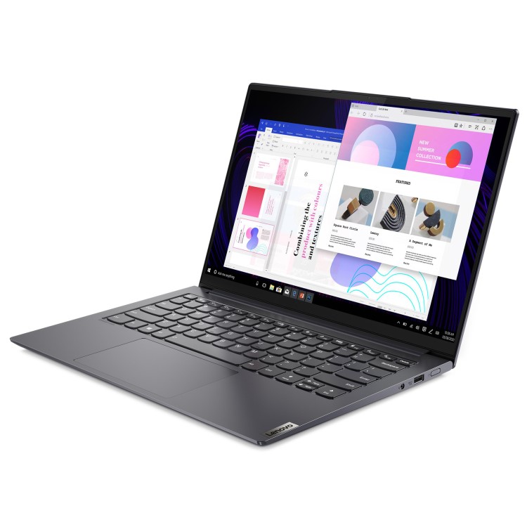 Refurbished Lenovo Yoga Slim 7 Pro Core i7-11370H 16GB 512GB SSD 14 Inch Windows 11 Laptop