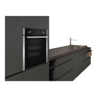 Refurbished Neff N50 B3ACE4HN0B Slide & Hide Easy Clean 60cm Single Built In Electric Oven Stainless Steel