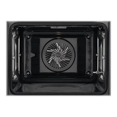 Refurbished AEG SteamBake BPE558070M 60cm Single Built In Electric Oven Stainless Steel