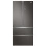 Refurbished Haier HB18FGSAAA 508 Litre American Fridge Freezer Stainless Steel