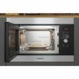 Refurbished Hotpoint MF25GIXH Built In 25L with Grill 900W Microwave Stainless Steel