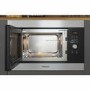 Refurbished Hotpoint MF25GIXH Built In 25L with Grill 900W Microwave Stainless Steel