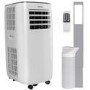 Refurbished electriQ EcoSilent 10000 BTU WiFi Portable Air Conditioner - for rooms up to 28 sqm