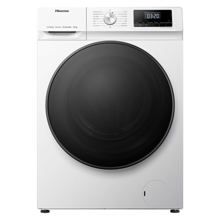 Hisense 3 Series 12kg 1400rpm Washing Machine - White