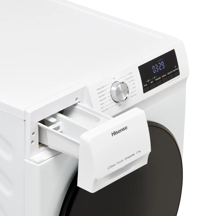 Hisense 3 Series 12kg 1400rpm Washing Machine - White