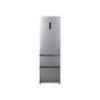 Refurbished Haier A3FE635CGJE Freestanding 330 Litre 60/40 Frost Free Fridge Freezer Stainless Steel