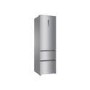 Refurbished Haier A3FE737CMJ Freestanding 350 Litre 60/40 Frost Free Fridge Freezer Stainless Steel