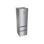 Refurbished Haier A3FE737CMJ Freestanding 350 Litre 60/40 Frost Free Fridge Freezer Stainless Steel