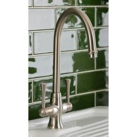 ALMOST PERFECT - Abode Gatsby Dual Lever Mixer Tap - Brushed Nickel