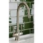 ALMOST PERFECT - Abode Gatsby Dual Lever Mixer Tap - Brushed Nickel