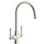 ALMOST PERFECT - Abode Gatsby Dual Lever Mixer Tap - Brushed Nickel