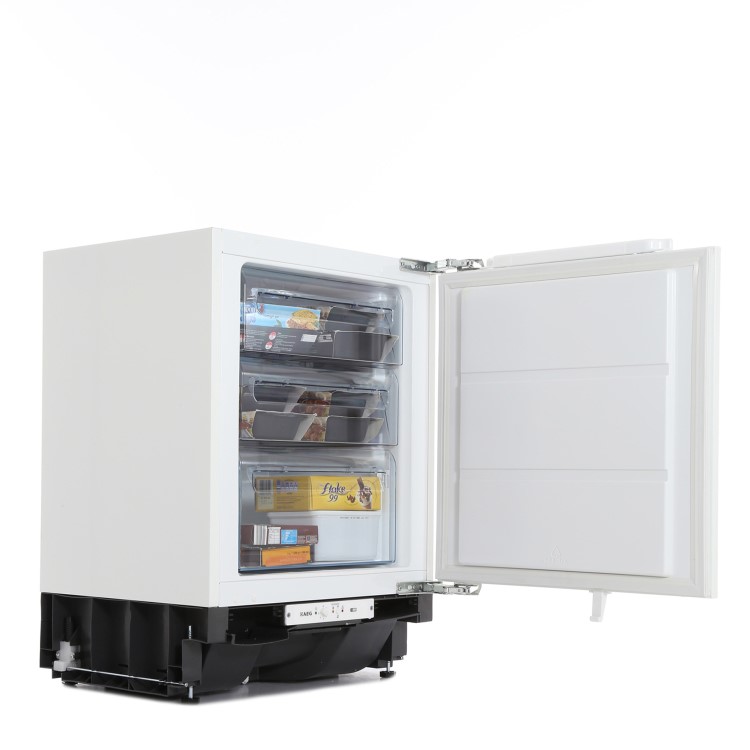 Refurbished AEG AGN58210F0 Integrated 87 Litre Under Counter Frost Free Freezer