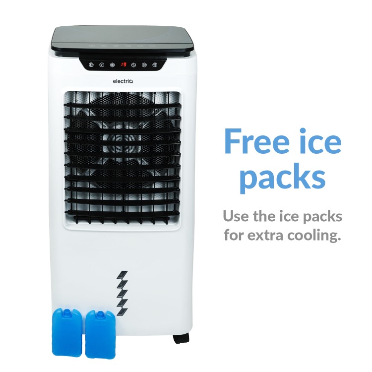 Refurbished electriQ Arctic42ER 42L Portable Evaporative Air Cooler