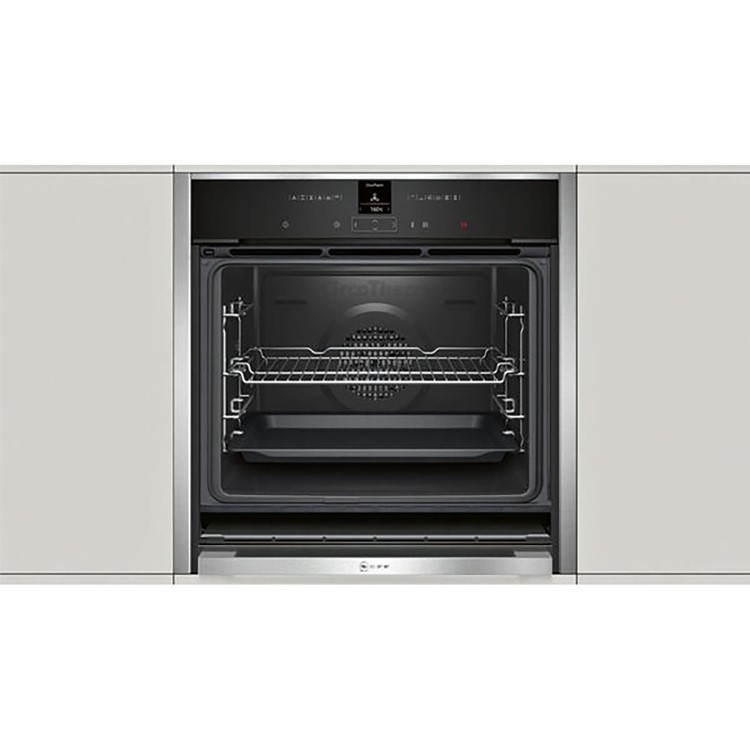 Refurbished Neff N70 B57CR22N0B 60cm Single Built In Electric Oven