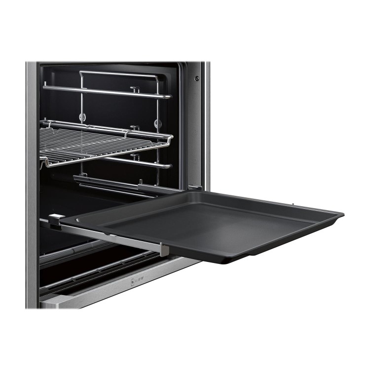 Refurbished NEFF N90 Slide & Hide B57VS24H0B Single Built In Electric Oven