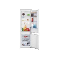 Refurbished Beko BCFD373 Integrated 262 Litre 70/30 Frost Freezer Fridge Freezer White