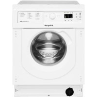 Refurbished Hotpoint Anti-stain BIWDHG75148UKN Integrated 7/5KG 1400 Spin Washer Dryer White Refurbished Hotpoint Anti-stain BIWDHG75148UKN Integrated 7/5KG 1400 Spin Washer Dryer White