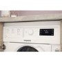 Refurbished Hotpoint BIWMHG71483UKN Integrated 7KG 1400 Spin Washing Machine White