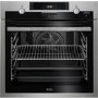 Refurbished AEG BPS551020M 60cm Single Built In Electric Oven Stainless Steel