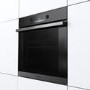 Refurbished 77L Electric Built-in Electric Single Oven With Pyrolytic Cleaning - Black