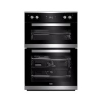 Refurbished Beko Pro BXDF25300X 90cm Double Built In Electric Oven
