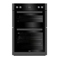 Refurbished Beko Pro BXDF29300Z 60cm Double Built In Electric Oven