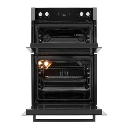 Refurbished Beko Pro BXDF29300Z 60cm Double Built In Electric Oven