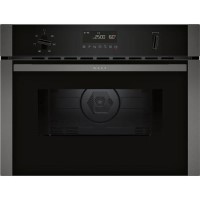 Refurbished Neff N50 Built In Compact Combination Microwave Oven Graphite