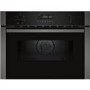 Refurbished Neff N50 Built In Compact Combination Microwave Oven Graphite