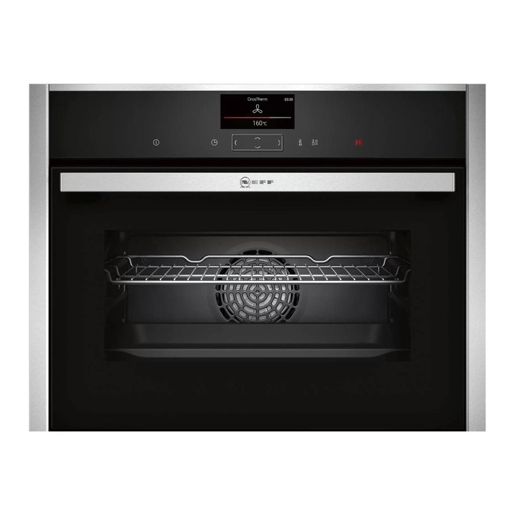 Refurbished Neff C27CS22H0B 60cm Single Built In Electric Compact Oven