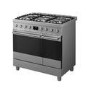Refurbished Smeg 90cm Dual Fuel Range Cooker - Stainless Steel