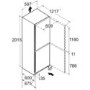 Refurbished Liebherr CBNsda5723 Freestanding 361 Litre 60/40 Fridge Freezer
