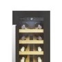 Refurbished Candy CCVB30UK/1 Freestanding 19 Bottle Single Zone Wine Cooler Black