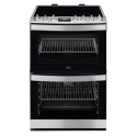 A2/CIB6743ACM Refurbished AEG 60cm Double Oven Electric Induction Full - Stainess Steel