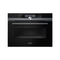 Refurbished Siemens CM878G4B6B 60cm Single Built In Electric Oven with Microwave