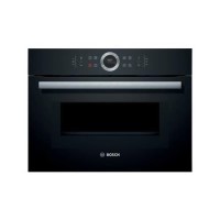Refurbished Bosch Serie 8 CMG633BB1B Built In 45L 900W Combination Microwave