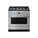 A2/CPF9GPX Refurbished Smeg CPF9GPX 90cm Portofino Pyrolytic Dual Fuel Range Cooker - Stainless Steel