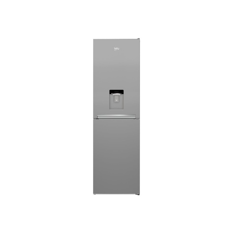 Refurbished Beko CRFG3582DS Integrated 261 Litre 50/50 Frost Free Fridge Freezer Silver