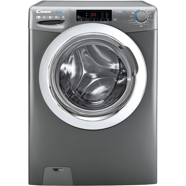 Candy 8kg Wash 5kg Dry 1200rpm Smart Pro Freestanding Washer Dryer - Graphite