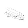 Refurbished CDA CTE9SS 90cm Telescopic Cooker Hood