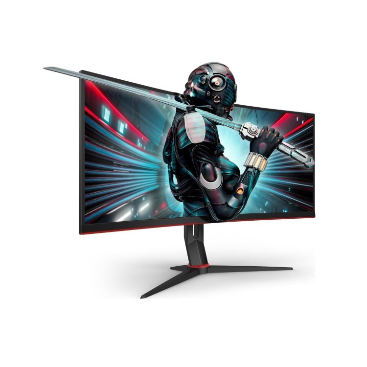 Refurbished AOC CU34G2 34" WQHD 100Hz Curved Gaming Monitor