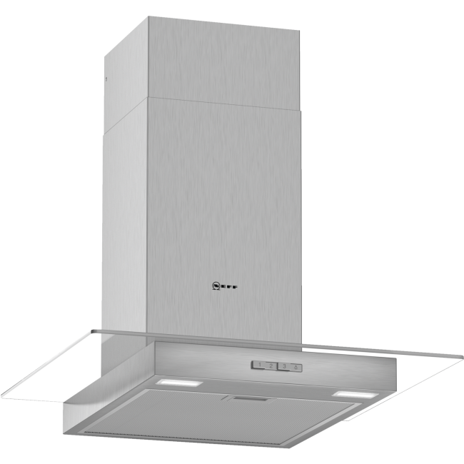 Refurbished Neff N30 D64GBC0N0B 60cm Chimney Cooker Hood Stainless Steel