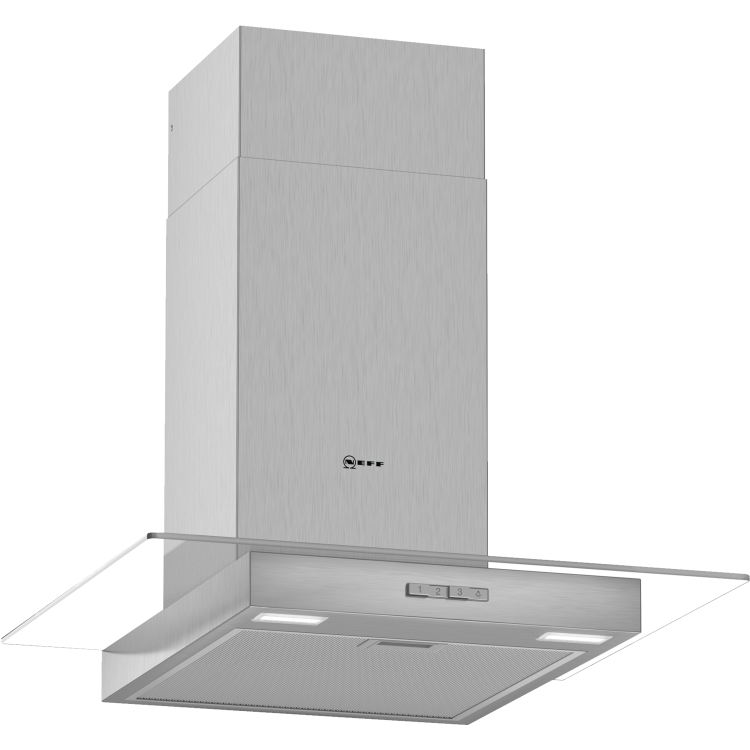 Refurbished Neff N30 D64GBC0N0B 60cm Chimney Cooker Hood Stainless Steel