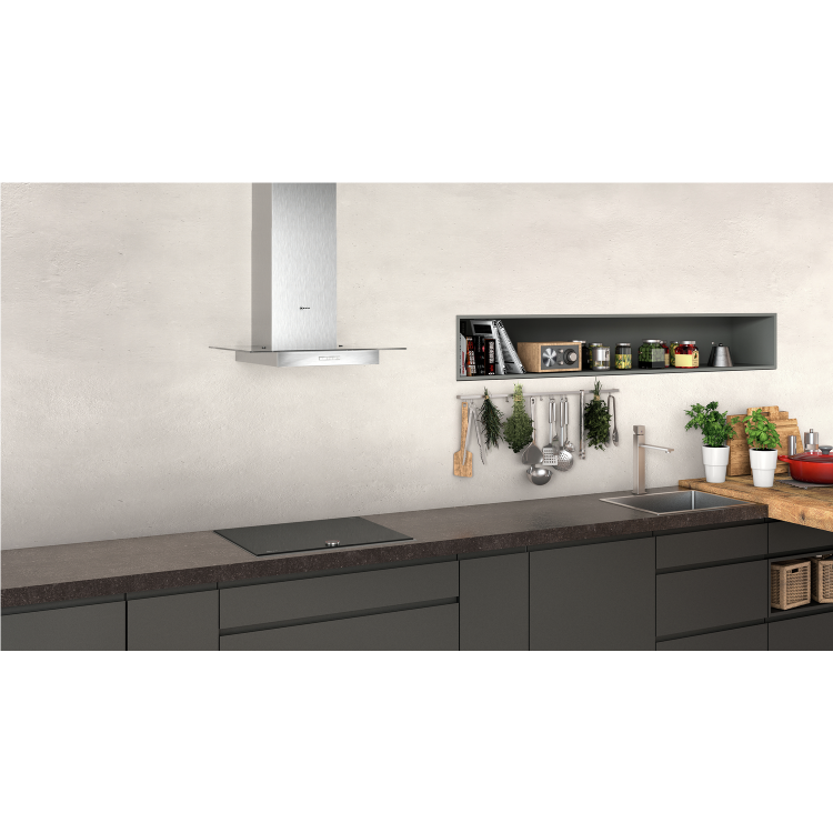 Refurbished Neff N30 D64GBC0N0B 60cm Chimney Cooker Hood Stainless Steel