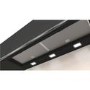 Refurbished Neff N70 90cm Canopy Cooker Hood with Fold-out Glass Deflector - Black