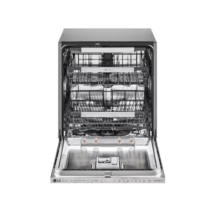 Refurbished LG TrueSteam QuadWash DB425TXS 14 Place Fully Integrated Dishwasher White