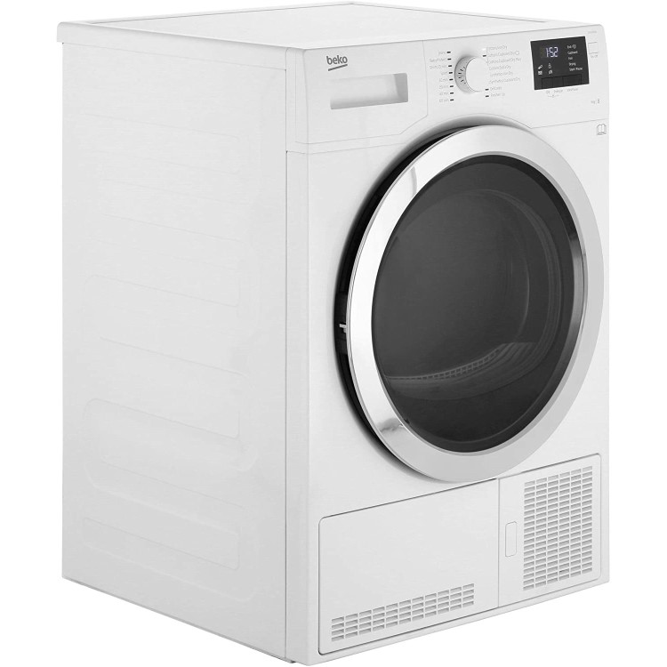 Refurbished Beko DCR93161W Freestanding Condenser 9KG Tumble Dryer White